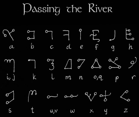 chaosophia218 - Ancient Alphabets.Thedan Script - used...
