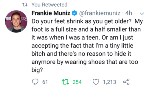 fragilefox - nastymasc - I can’t with this tweet from frankie...