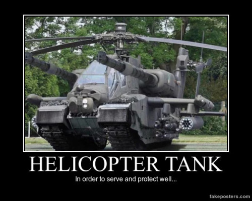 elmotivador - Helicopter Tank - Demotivational...
