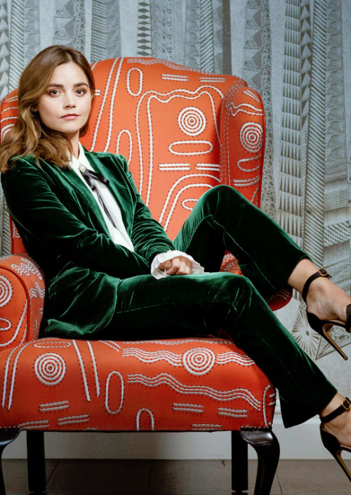 jlocolemanphotos - Jenna Coleman photographed by Geoff Pugh for...