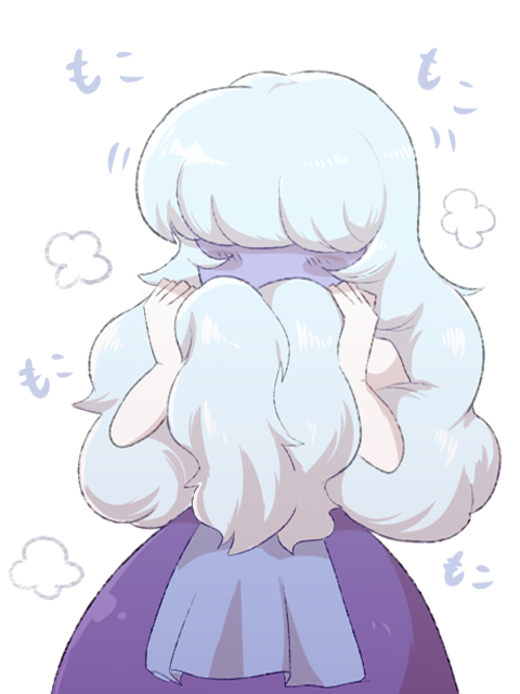 Fluffy hair