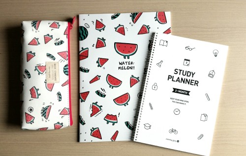 study-or-bust - New school supplies! The watermelons have little...