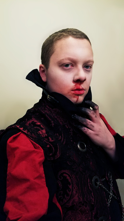 larpgay:Full Makeup/Costume test for my character for Lione...