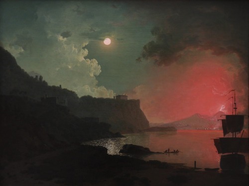 magictransistor - Joseph Wright of Derby. Vesuvius from...