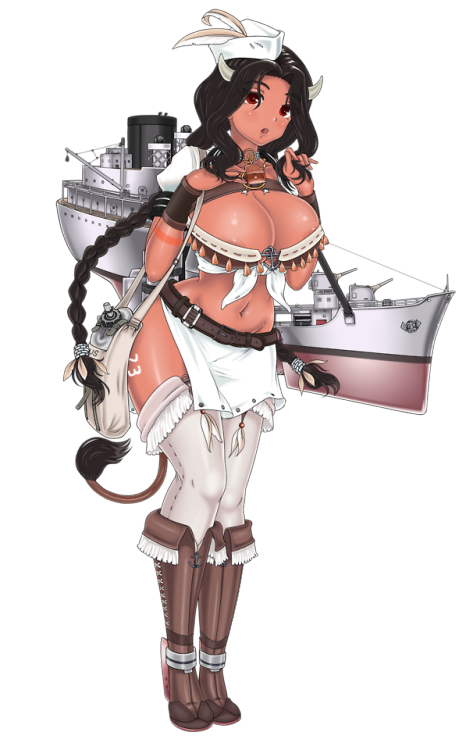 excessivelysizedtuber - Custom shipgirl design for the USS...