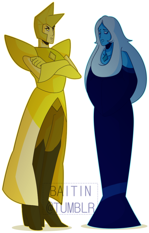 baitin - Yellow Diamond and Blue Diamond