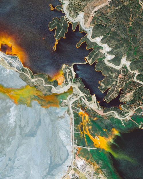dailyoverview - Since ancient times, the Rio Tinto Mines in...