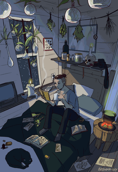 sosuperawesome:Modern Male Witch Project, by Brenna-Ivy on...