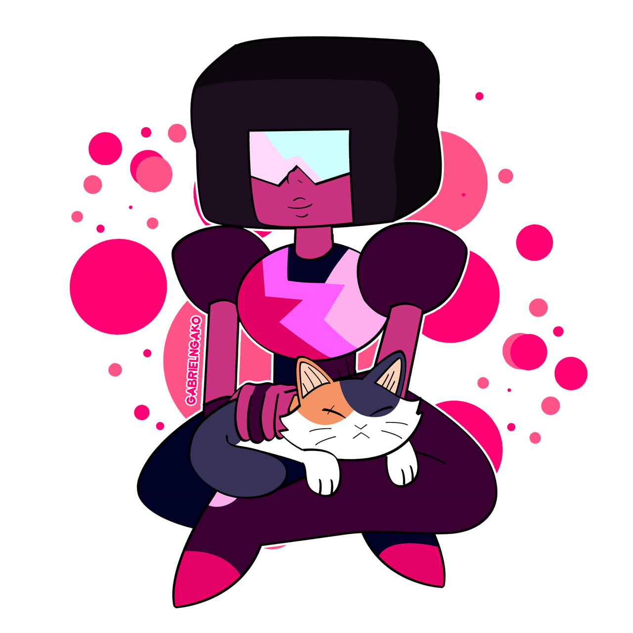 “Garnet and Cat Steven” heheeee~~~~~ FROM ONE OF THE RECENT EPISODES “POOL HOPPING”