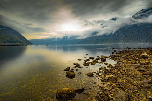 photosofnorwaycom:Eidfjord, Norway by @Bradders ...