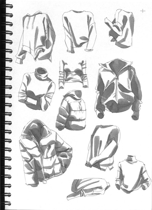 anna-cattish - Pssst! Clothes & Folds Study Sketchbook (24...