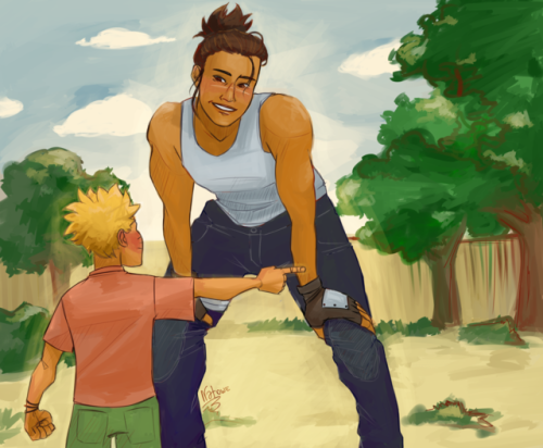 natowe - The hottest dad in KonohaScene from single dads au...