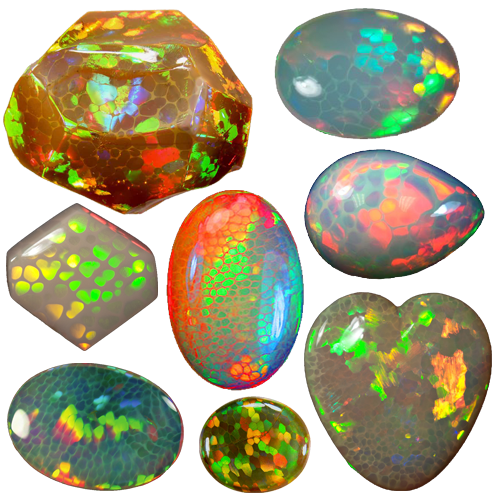 tenaflyviper - 18 Various Kinds of Opals  When most people think...