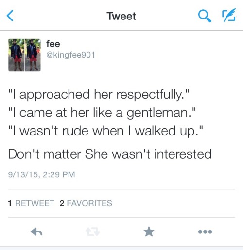 notoriouslynay:IT DOESNT MATTER SHE WASNT INTERESTED