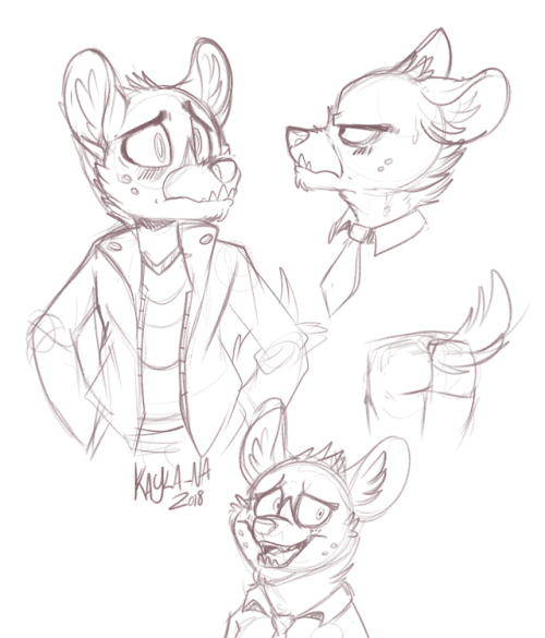 kayla-na - Practice sketches of Haida for what will eventually...