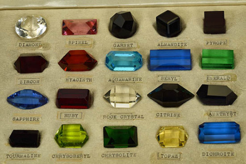 ginzuna - (via colored glass crystal models)