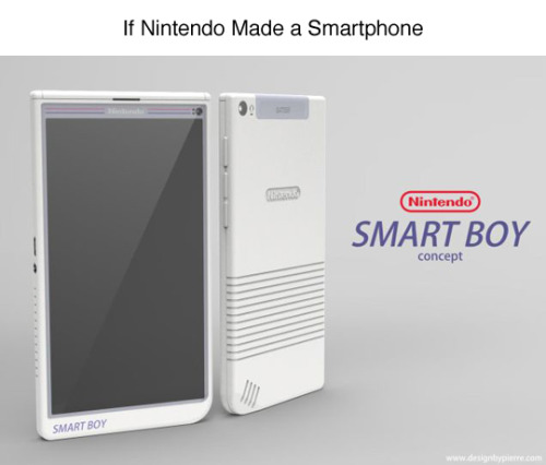 tastefullyoffensive - If Nintendo Made a Smartphone by...