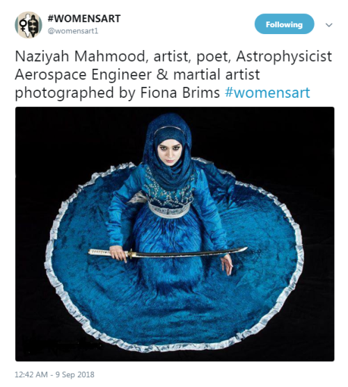 imfemalewarrior - profeminist - “Naziyah Mahmood, artist, poet,...
