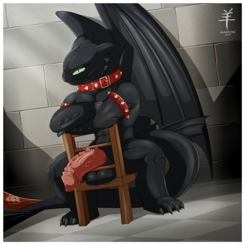 cuddlesthedrag0n - Toothless yiff (request)