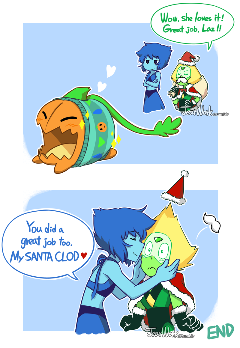 MERRY XMAS EVERYONE!!!Awww aren’t peri and lapis the best moms ever?? It’s a beautiful holiday today, hope everyone I care about has a nice and cozy Christmas and get to spend the day with whoever...