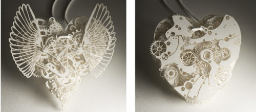 coolthingoftheday - These intricately detailed mechanical hearts...