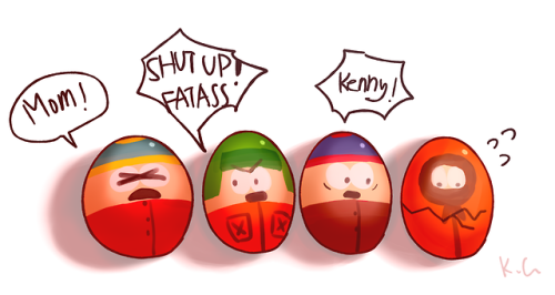 micakikc - They turn to be Easter eggsHappy Easter !