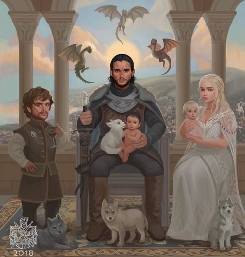 muttpeeta:if Game of Thrones ended like a Disney movie...