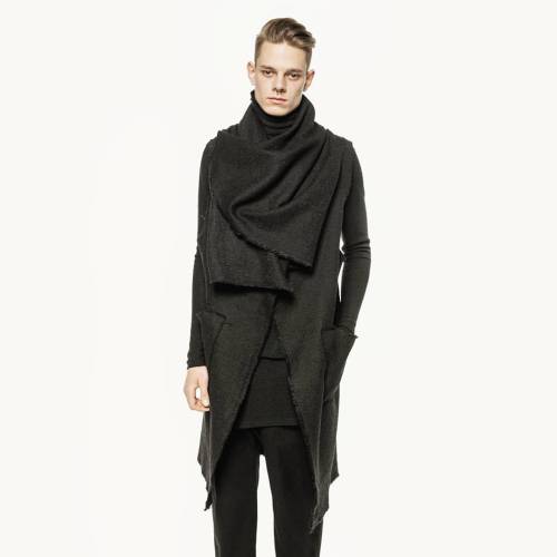 minoar - Restock | unisex thick knitted cloak #minoar...