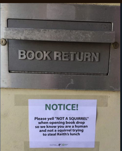 mysharona1987 - Some more funny library signs.