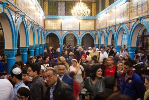 myjewishaesthetic - Lag Baomer in the Ghriba Synagogue of Djerba,...