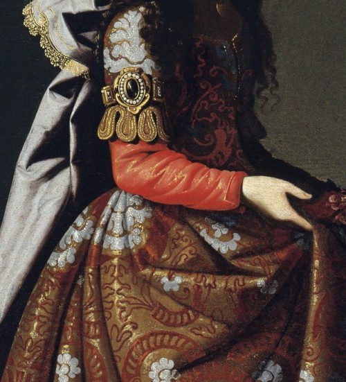 barcarole - Detail of Portrait of Santa Casilda, Francisco de...