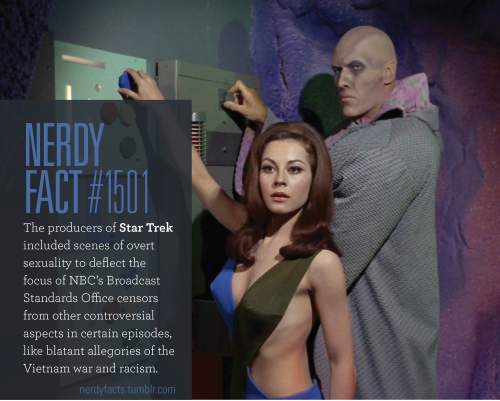 queertilly:nerdyfacts:Nerdy Fact #1501: The producers of Star...