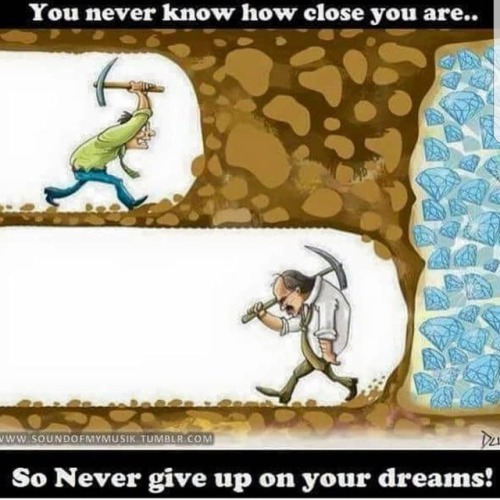 NEVER GIVE UP ! (at United States)