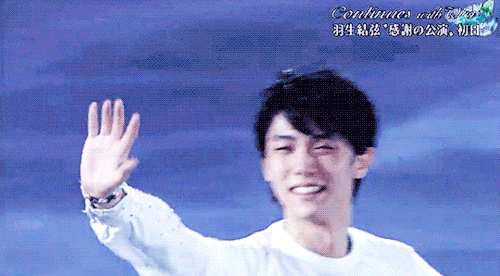 incandescentlysilver - yuzuru thanking the audience || Continues...