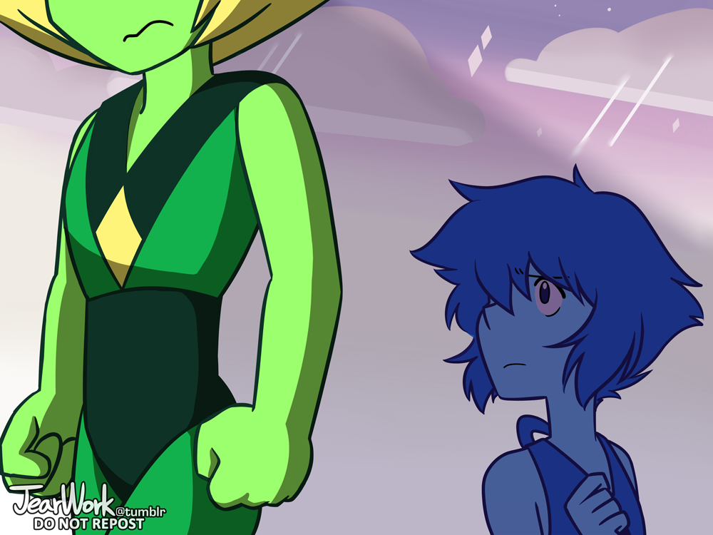 How you could be so bold…No silly Lapis… She’s just trying to be bold FOR YOU (；ω；ˋ )