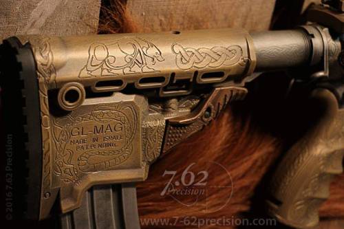 latmover - Round 2 of the Viking themed AR-15 in .50 Beowulf By...