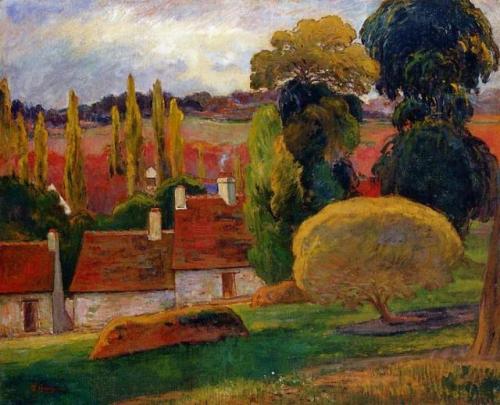 Farm in Brittany, Paul GauguinMedium:...