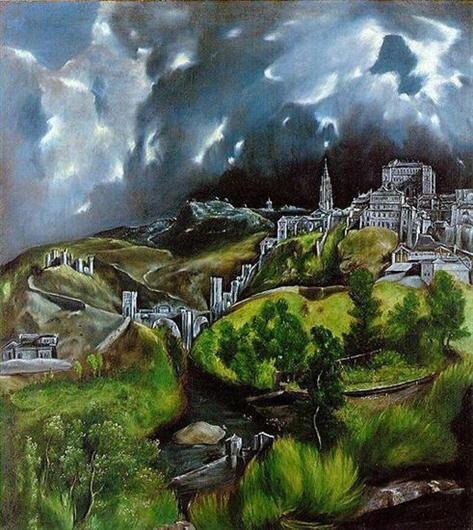 elmayordelosdiez - El Greco, “Vista de Toledo”
