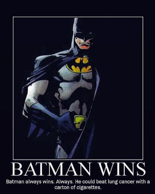 Nuff Said. #truestory #batmanvsuperman #batmanlove #comics...