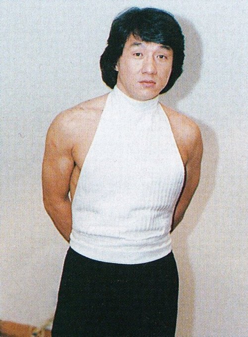 guts-and-uppercuts - Jackie Chan, fashionista.