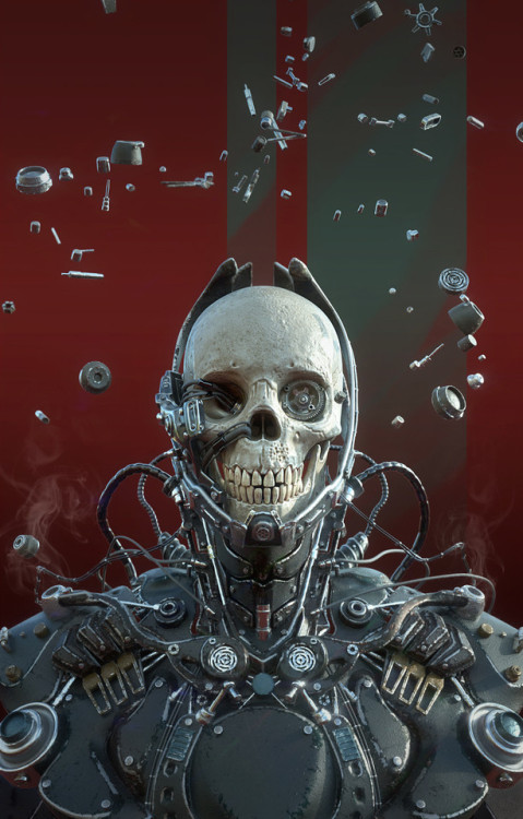 morbidfantasy21:メカmeka – sci-fi/horror concept by TarekSamaan...