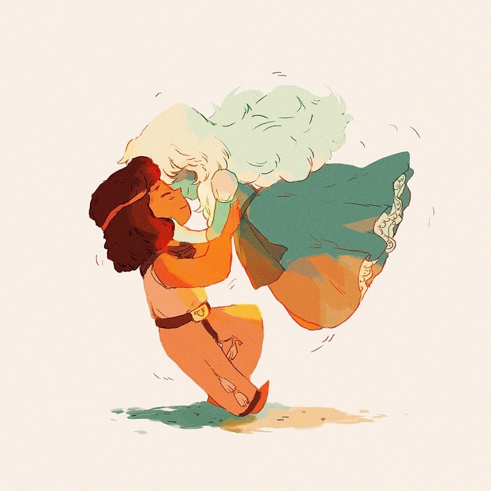 “This way, we can be together, even when we are apart! This time, being Garnet will be our decision!”