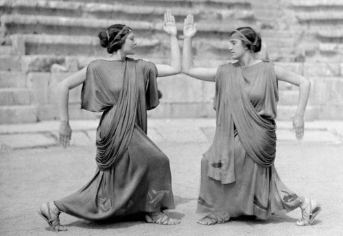 wehadfacesthen - Greek dancers photographed by Maynard Owen...