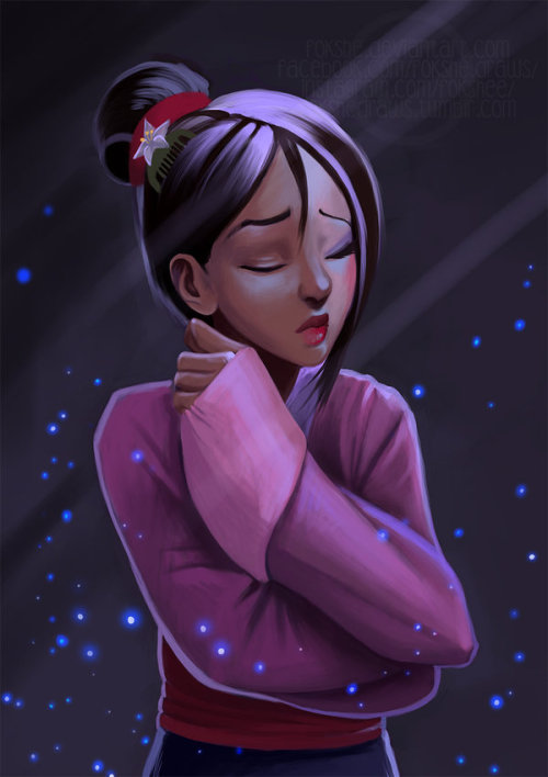 princessesfanarts - Mulan by Fokshee