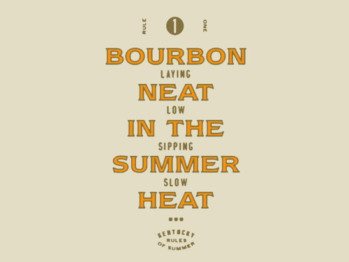 praiarural - graphicdesignblg - Kentucky Rules of Summer by...