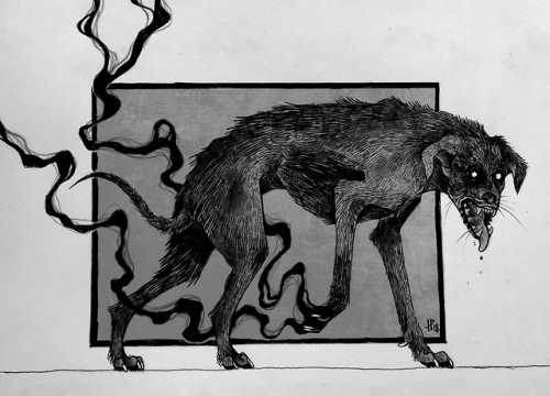 tenvishund:Deimos - a dog that can see demons.