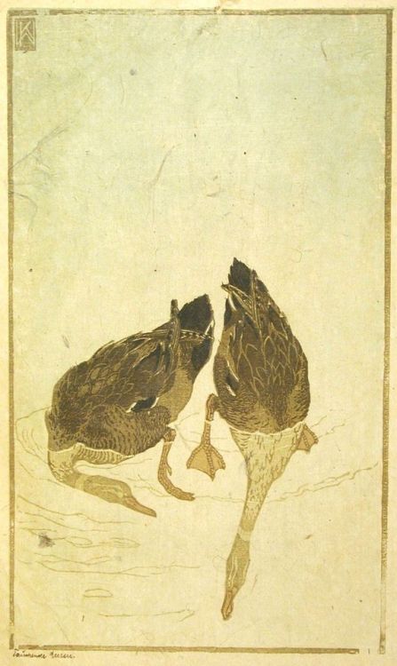 heartbeat-of-leafy-limbs - WALTHER KLEMM Ducks [1912]