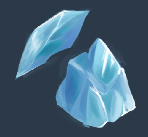 Practicing some ice rendering