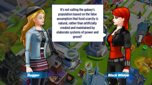 the-quasar-hero - Wow, can’t believe Dagger and Black Widow made...