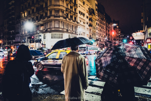 visionsandvistas - A Rainy night in Buenos Aires